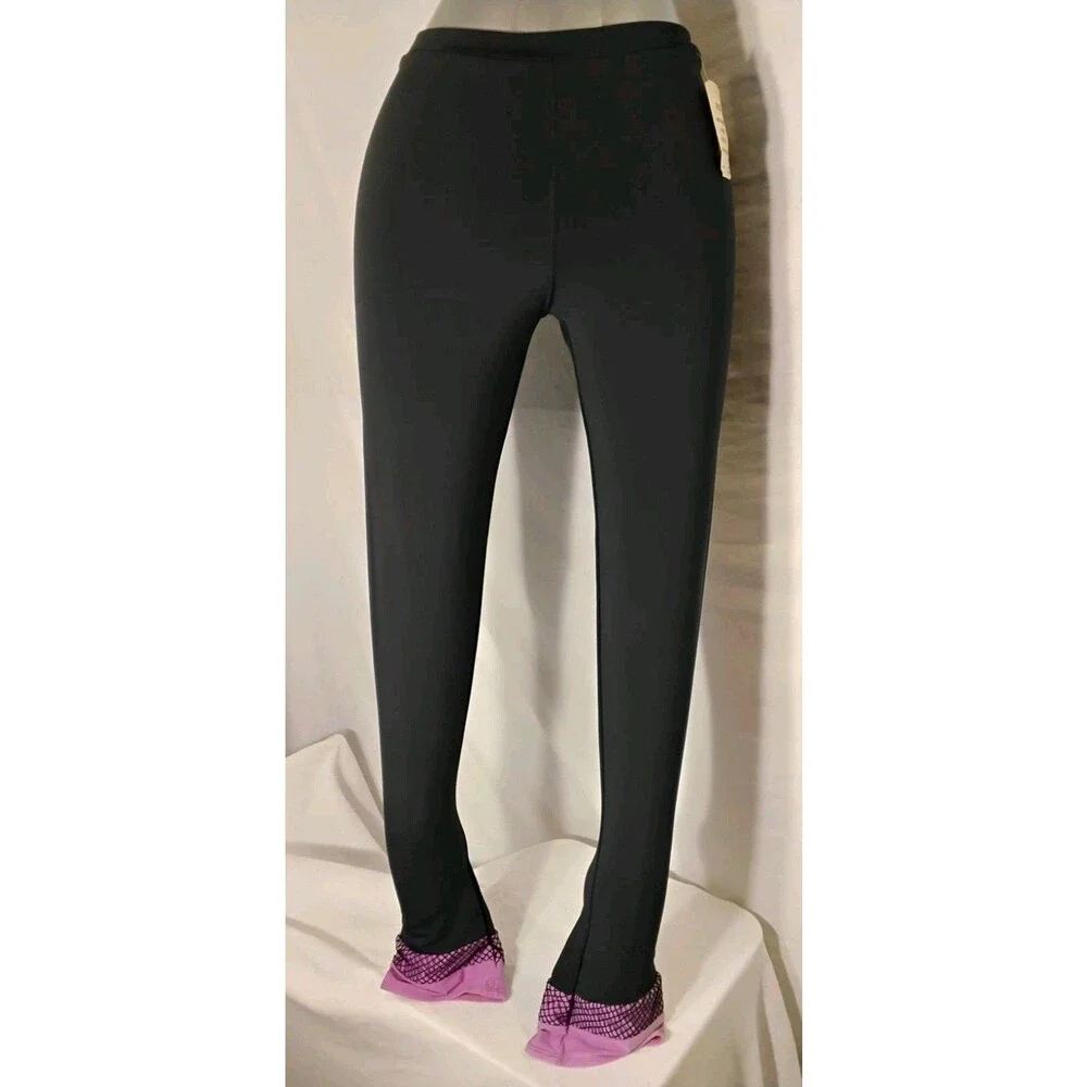 Women's Mania Purple Heel Pant By Shiver Size Medium Canada N W T